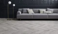 Faus - Masterpieces Light Grey Chevron S180086