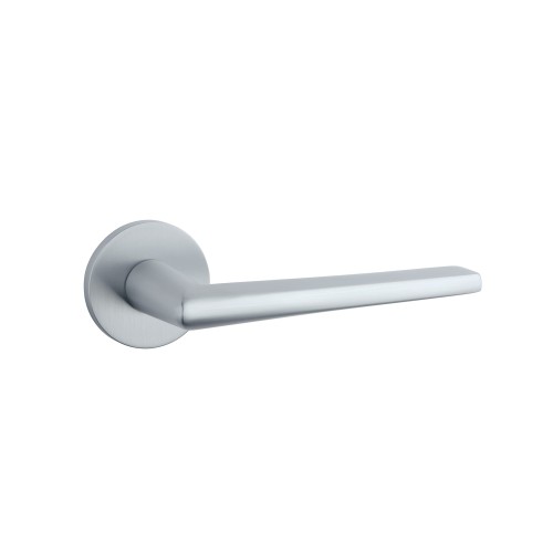 Klamka Stile Salta Rozeta R Slim - Chrom Satynowy
