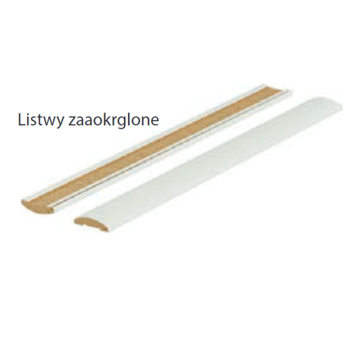 Porta Opaska Maskująca Zaokrąglona - CPL, Portalamino